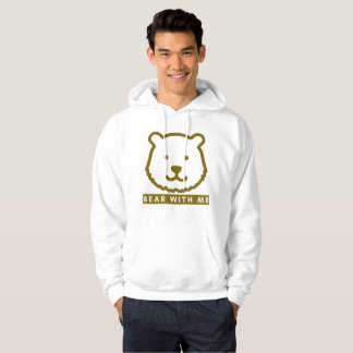 Berend met mij Funny Heren Hoodie | Cute Beer Puns
