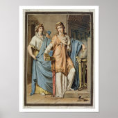 Berenice, kostuum for 'Berenice' by Jean Racine, f Poster (Voorkant)