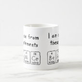 Berenice periodieke lijstnaam mok (Center)