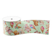 Berenjongens Met IJscrème  Grosgrain Lint (Spoel)