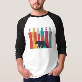 Berenmarkt | Handelaar | Eenvoudig ontwerp T-shirt