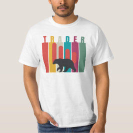 Berenmarkt | Handelaar | Eenvoudig ontwerp T-shirt
