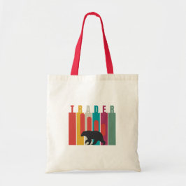 Berenmarkt | Handelaar | Eenvoudig ontwerp Tote Bag
