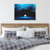 Bereshit - in het begin canvas afdruk (Insitu (Slaapkamer))