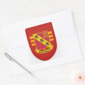 Beret Flash 3e Bn 319e Veldartillerie Stickers (Envelop)