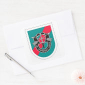 BERET FLASH/DUI 20TH SPECIAL FORCES GROUP STICKERS (Envelop)