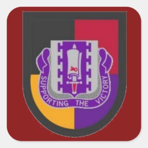 Beret flash & DUI 478e Burgerzaken Bn Stickers