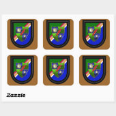 Beret Flash(Post 6/01) DUI HQ Ranger Stickers (Vel)