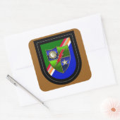 Beret Flash(Post 6/01) DUI HQ Ranger Stickers (Envelop)