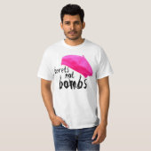 BERETS NOT BOMBS T-SHIRT (Voorkant volledig)