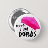 Berets Ronde Button 5,7 Cm (Voorkant /achterkant)
