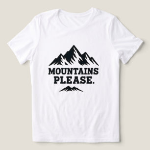 Berg alsjeblieft Cadeau voor familie Tri-Blend Shirt