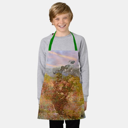 Berg Artistisch Schort (Gedragen)