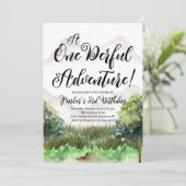 Berg Avontuur Verjaardag, Camping, Berg Kaart (Staand voorkant)