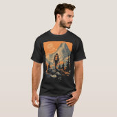 Berg avontuur wandelen t-shirt (Voorkant volledig)