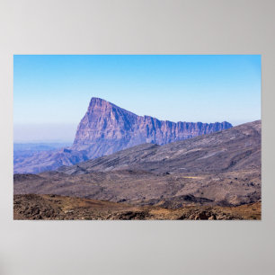 Berg bij Jebel Shams Poster