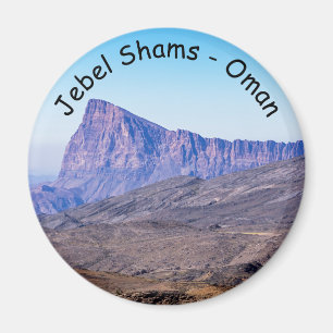 Berg bij Jebel Shams - Sultanaat Oman Magneet