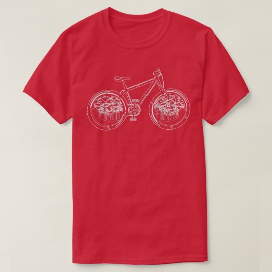 Berg Bike Forest T-shirt (Design voorkant)