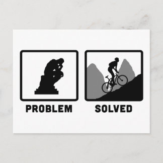 Berg Biking Briefkaart