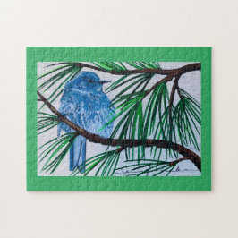 Berg Blauwe Ekster Puzzel
