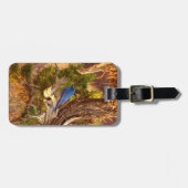 Berg Bluebird in Arches National Park Bagagelabel (Voorkant horizontaal)