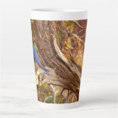 Berg Bluebird in Arches National Park Latte Mok (Voorkant)