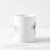 Berg Bluebird op Sakura Branch Koffiemok (Center)