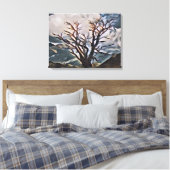 BERG BOOM    CANVAS AFDRUK (Insitu (Slaapkamer))