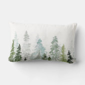 Berg, bos, avontuur, neurierdecor Throw P Kussen (Achterkant)