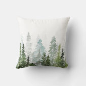 Berg, bos, avontuur, zurierdecor kussen (Achterkant)