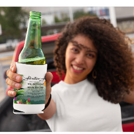 Berg, bos & zonsondergang blikjeskoeler