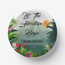 Berg & Bos Zonsondergang Papieren Kommen