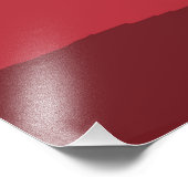 Berg Bourgondische Landschap met Modern Quote Foto Afdruk (Hoek)