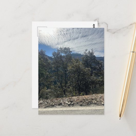 Berg Briefkaart (Voorkant / Achterkant in situ)