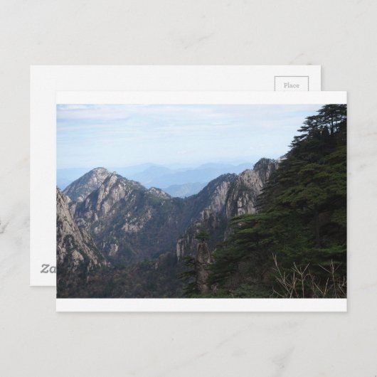 berg briefkaart (Voorkant / Achterkant)