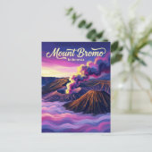 Berg Bromo Indonesië Briefkaart (Staand voorkant)