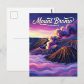 Berg Bromo Indonesië Briefkaart (Voorkant / Achterkant)