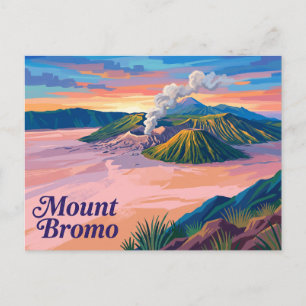Berg Bromo Indonesië Briefkaart