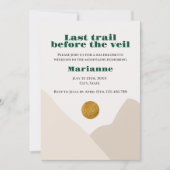 Berg Camping Bachelorette Weekend Kaart (Voorkant)