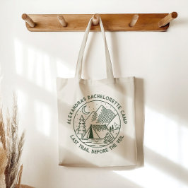 Berg Camping Weekend Bachelorette Party Tote Bag