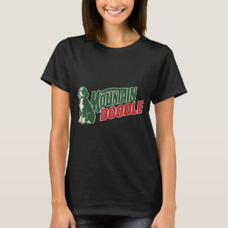 Berg Doodle Hondenliefhebbers Vintage Retro Buiten T-shirt