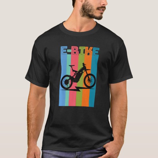 Berg E Fietser Elektrische Power Bikes 4 T-shirt (Voorkant)