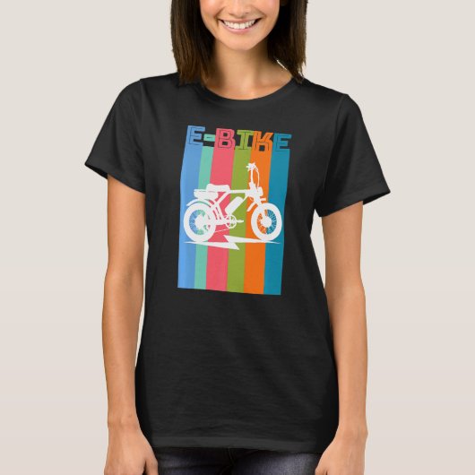 Berg E Fietser Elektrische Power Bikes T-shirt (Voorkant)