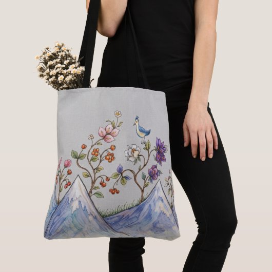 Berg Eenzaamheid Tote Bag (Dichtbij)
