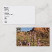 Berg en beenderen visitekaartje (Voorkant / Achterkant)