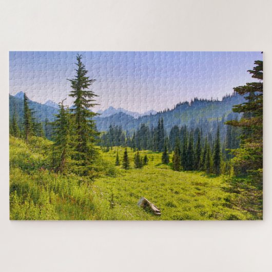 Berg- en boslandschap Washington State Legpuzzel (Horizontaal)