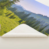 Berg- en boslandschap Washington State Sherpa Deken (3/4)
