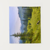 Berg- en boslandschap Washington State Wandkleed (Voorkant)