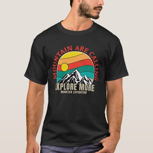 Berg- en bosscène 89 t-shirt (Voorkant)