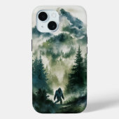 Berg en Sasquatch Case-Mate iPhone Case (Achterkant)